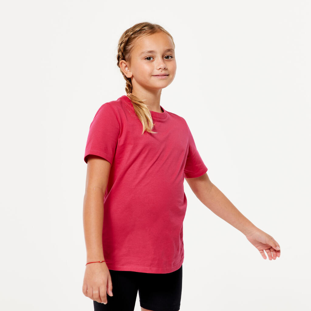 Kids' Unisex Cotton T-Shirt - Mustard