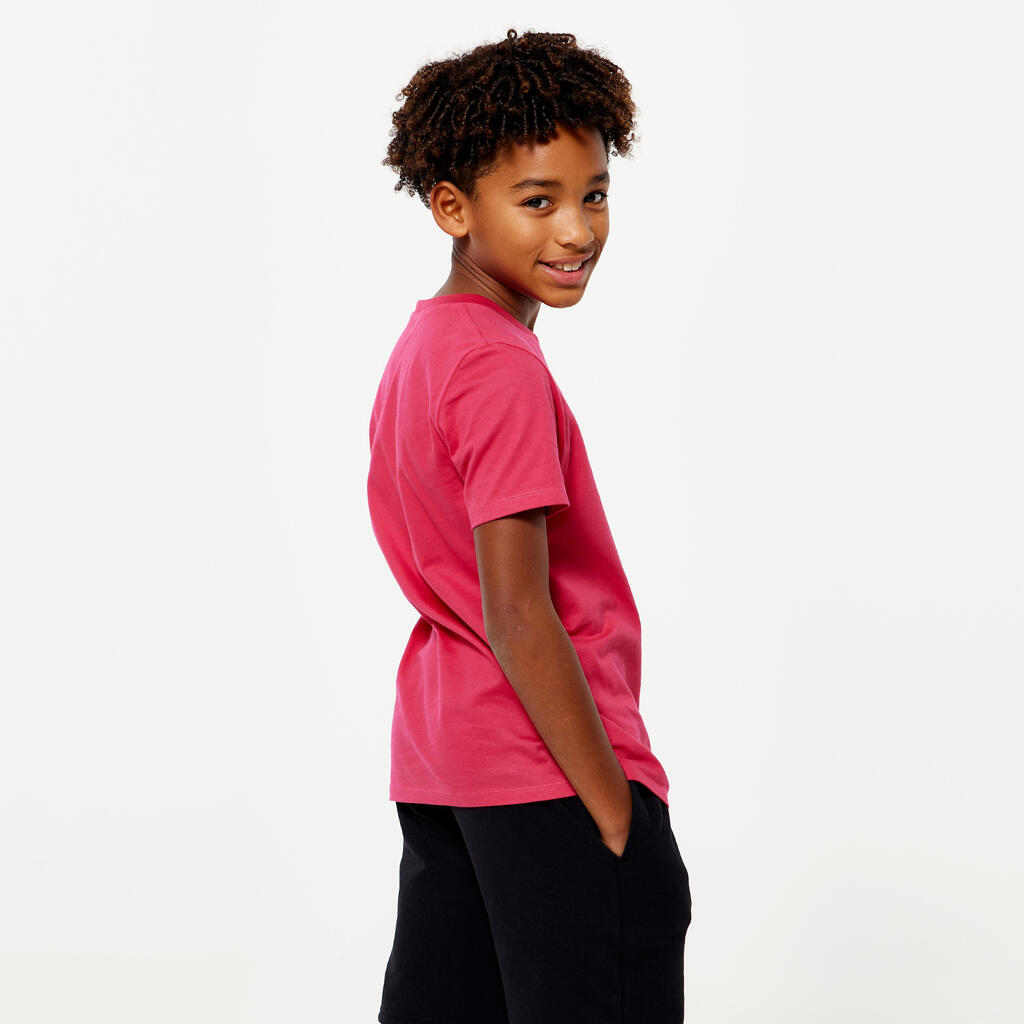 Kids' Unisex Cotton T-Shirt - Mustard