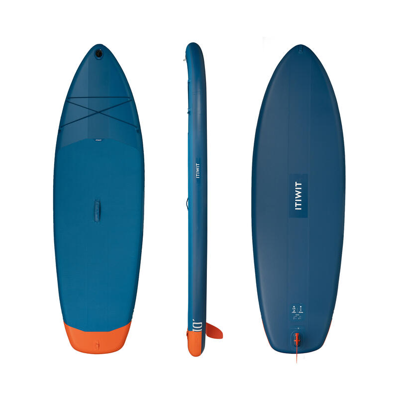 Size L inflatable SUP board (10'/35"/6") - 1 or 2 persons up to 130 kg