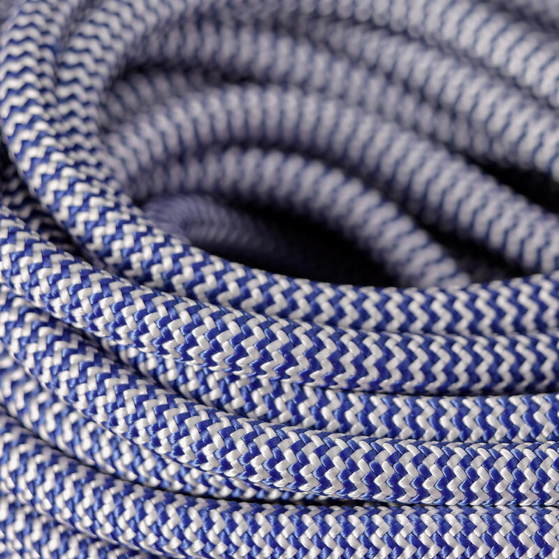 Corde d'escalade 10 mm x 35 m - klimb gym bleu