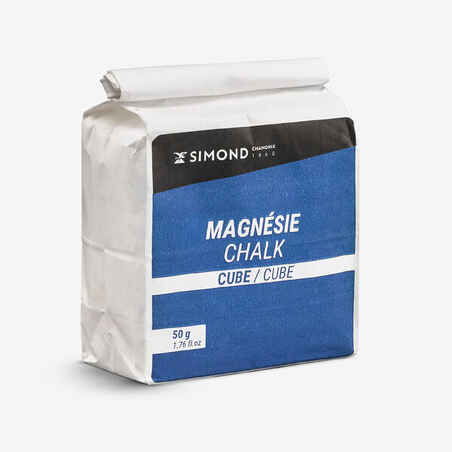 Magnesio en cubo de 50 gramos para escalar Simond