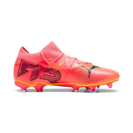 Oranžni nogometni čevlji FUTURE.3 FG/AG za odrasle