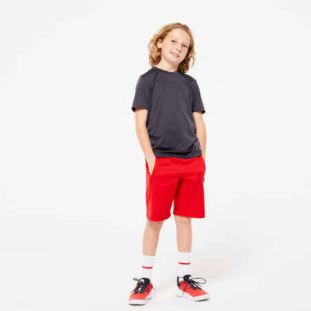 Kids' Breathable Shorts - Red