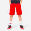 Kids' Breathable Multisport Shorts - Red