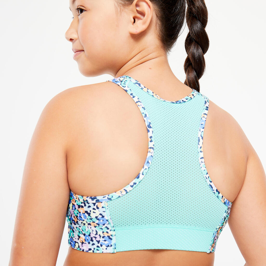 Girls' Breathable Sports Bra - Multicoloured