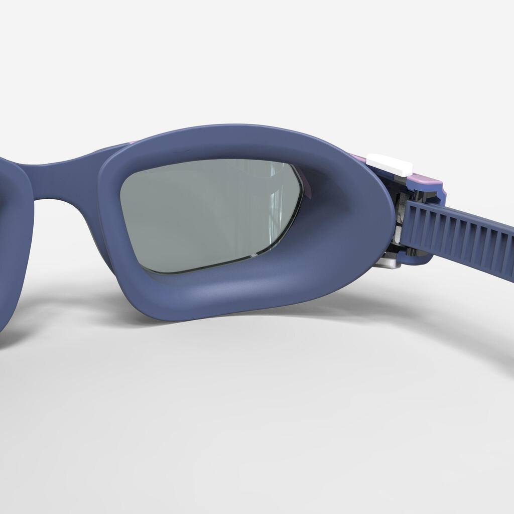 Goggles de natación con cristales claros azul malva de talla CH Spirit