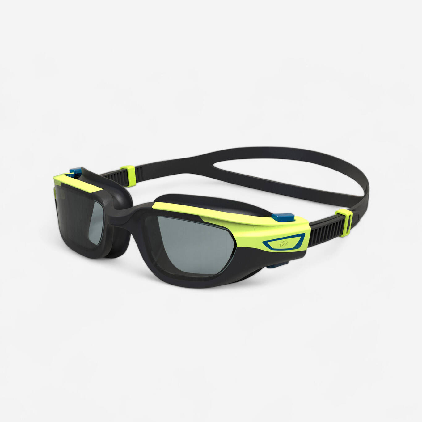 Swimming goggles SPIRIT Smoked lenses Size small Black yellow