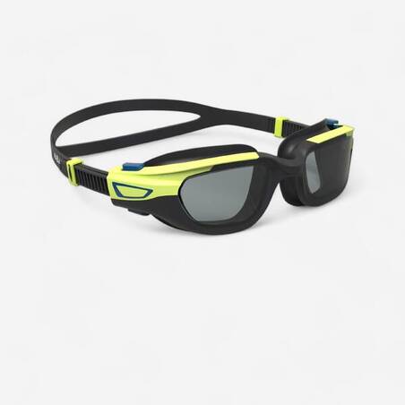 Swimming goggles SPIRIT - Smoked lenses - Size small - Black yellow