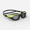 Swimming goggles SPIRIT - Smoked lenses - Size small - Black yellow