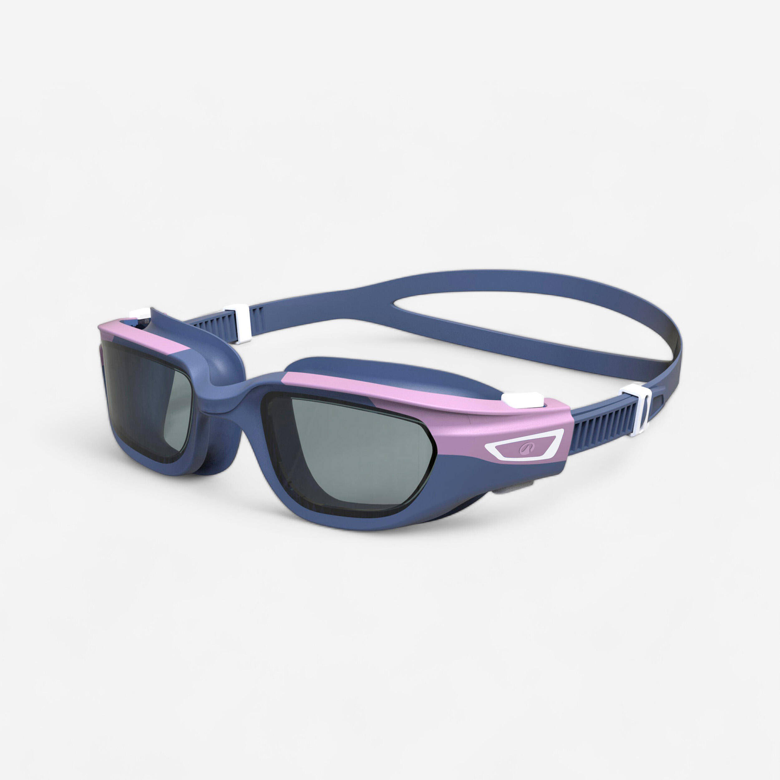 Spirit Swimming Goggles Clear Lenses Small Blue Mauve