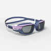 Peldbrilles ar caurspīdīgām lēcām “Spirit”, mazas, zilas, gaišsārti violetas