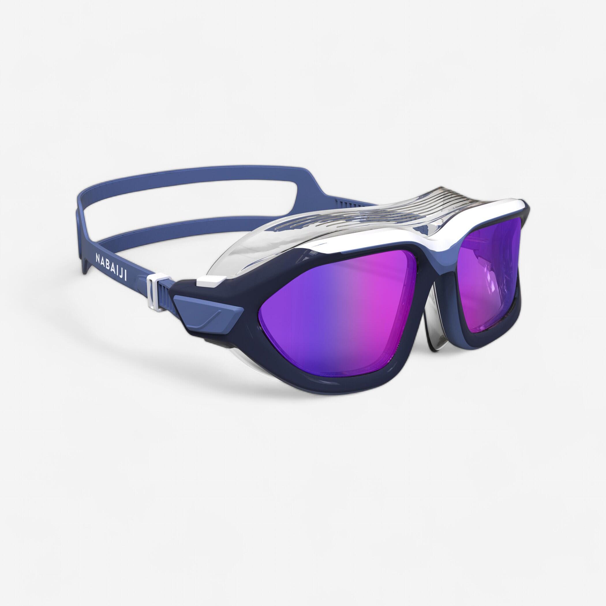 Pool Mask - Active Small Size - Mirror Lenses - Blue / Red