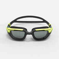Swimming goggles SPIRIT - Smoked lenses - Size small - Black yellow