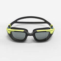 Lunettes De Natation SPIRIT - Verres Fumés - Petite Taille - Noir Jaune