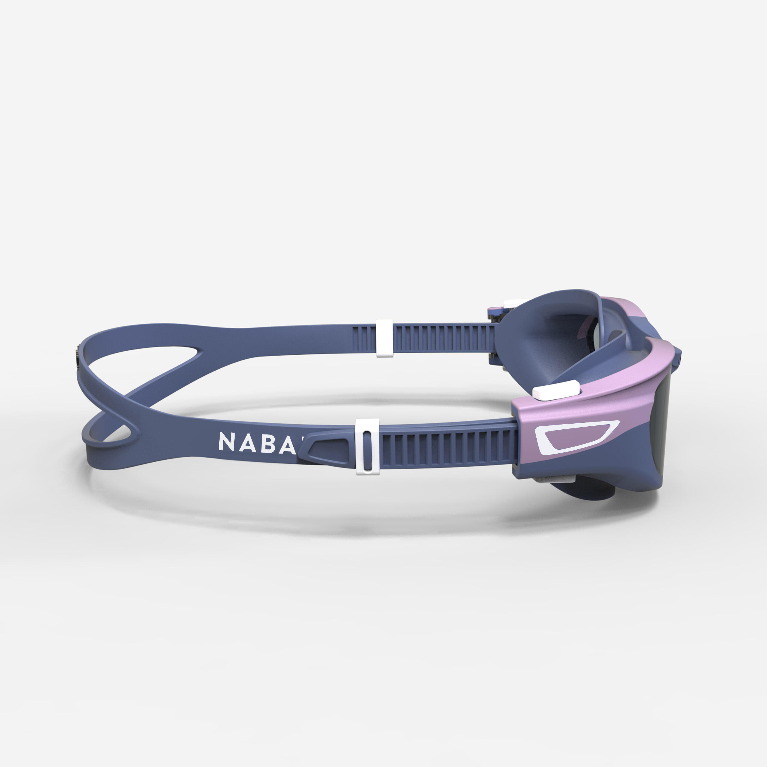 Spirit Swimming Goggles Clear Lenses Small Blue Mauve