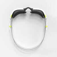 SPIRIT swimming goggles - Polarised lenses - Large - White black