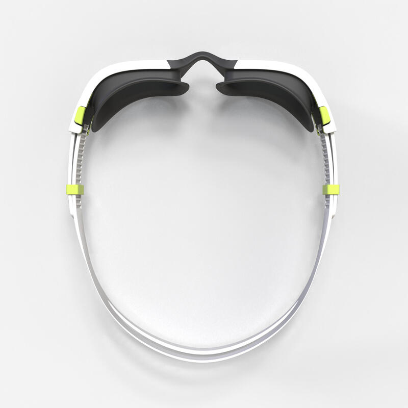 Óculos de natação SPIRIT - Lentes Polarizadas - Tamanho L - Branco Preto