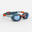 Çocuk Yüzücü Gözlüğü - Yeşil/Turuncu - Şeffaf Camlar - Xbase