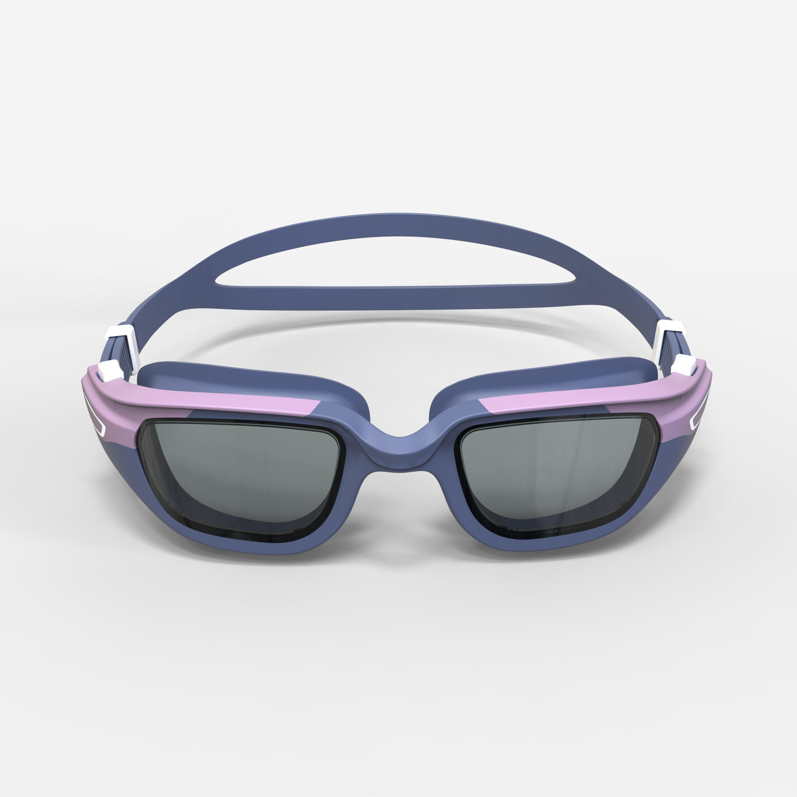 Spirit Swimming Goggles Clear Lenses Small Blue Mauve