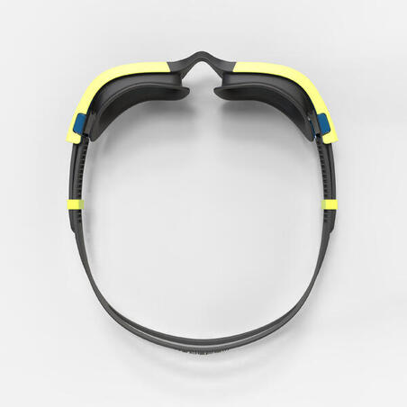 Crno-žute naočare za plivanje sa zatamljenim sočivima SPIRIT (veličina S)