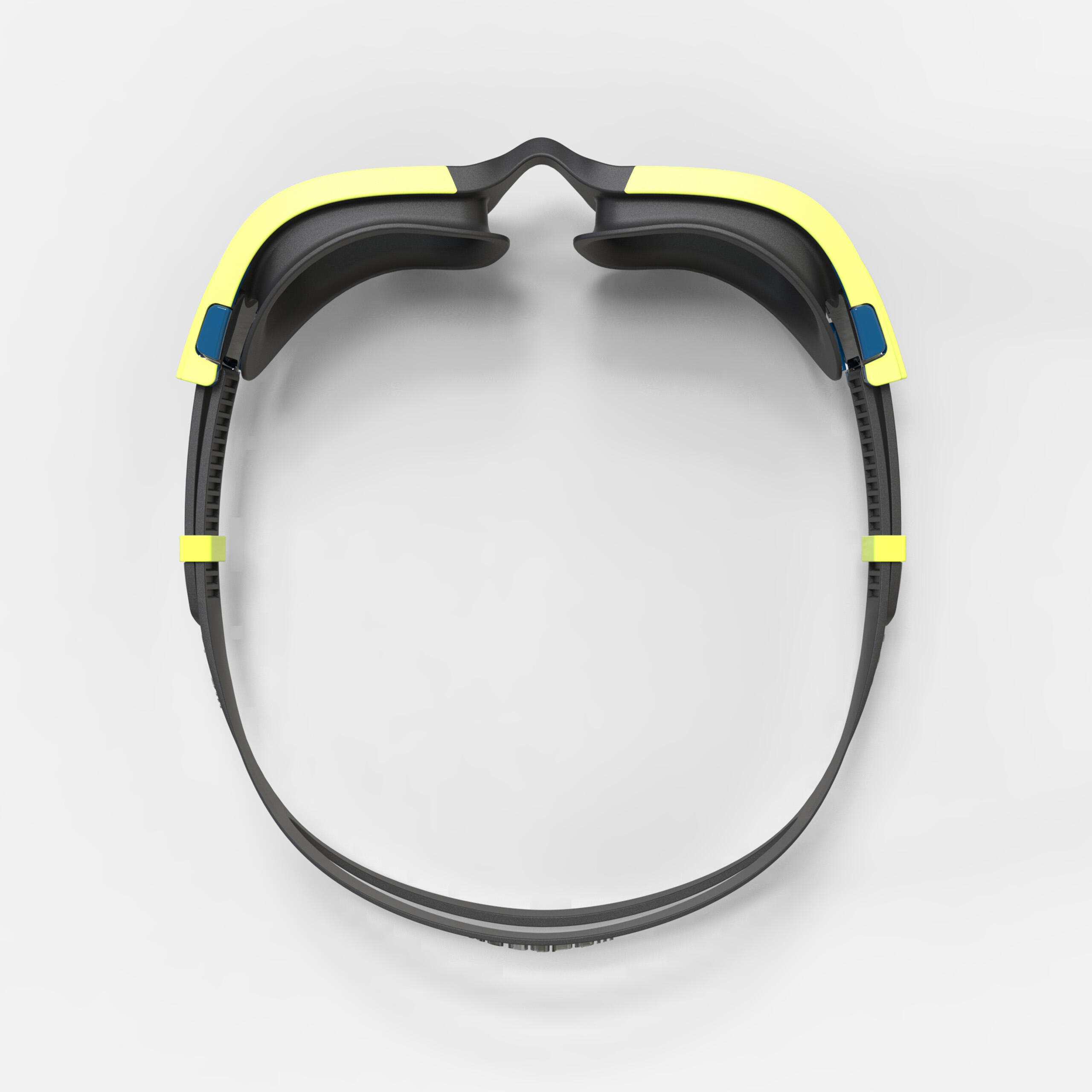 Swimming goggles SPIRIT - Smoked lenses - Size small - Black yellow 4/5