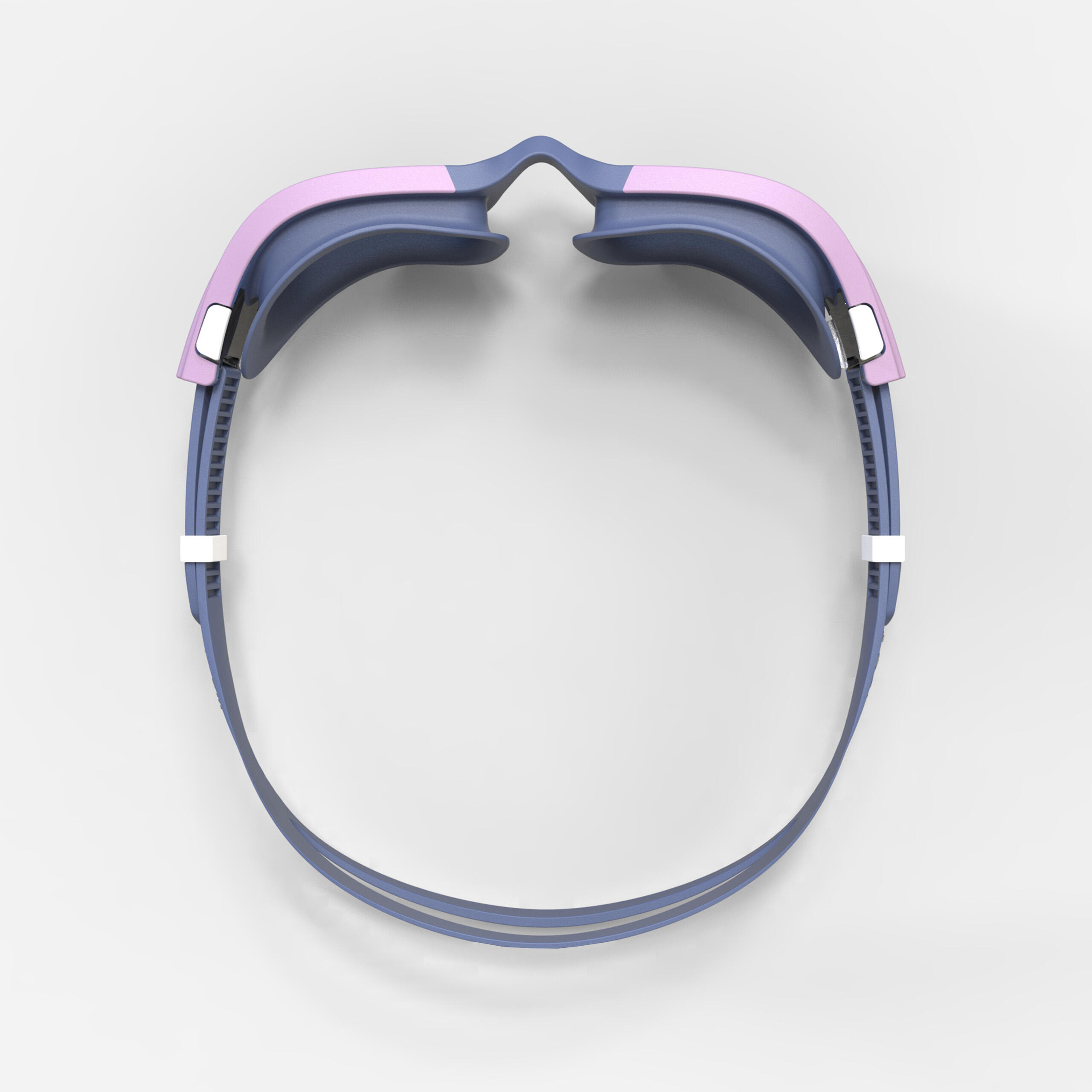 Schwimmbrille kleine Grösse klar - Spirit blau/lila  4/11