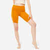 Women's Dynamic Yoga Bike Shorts - Ochre