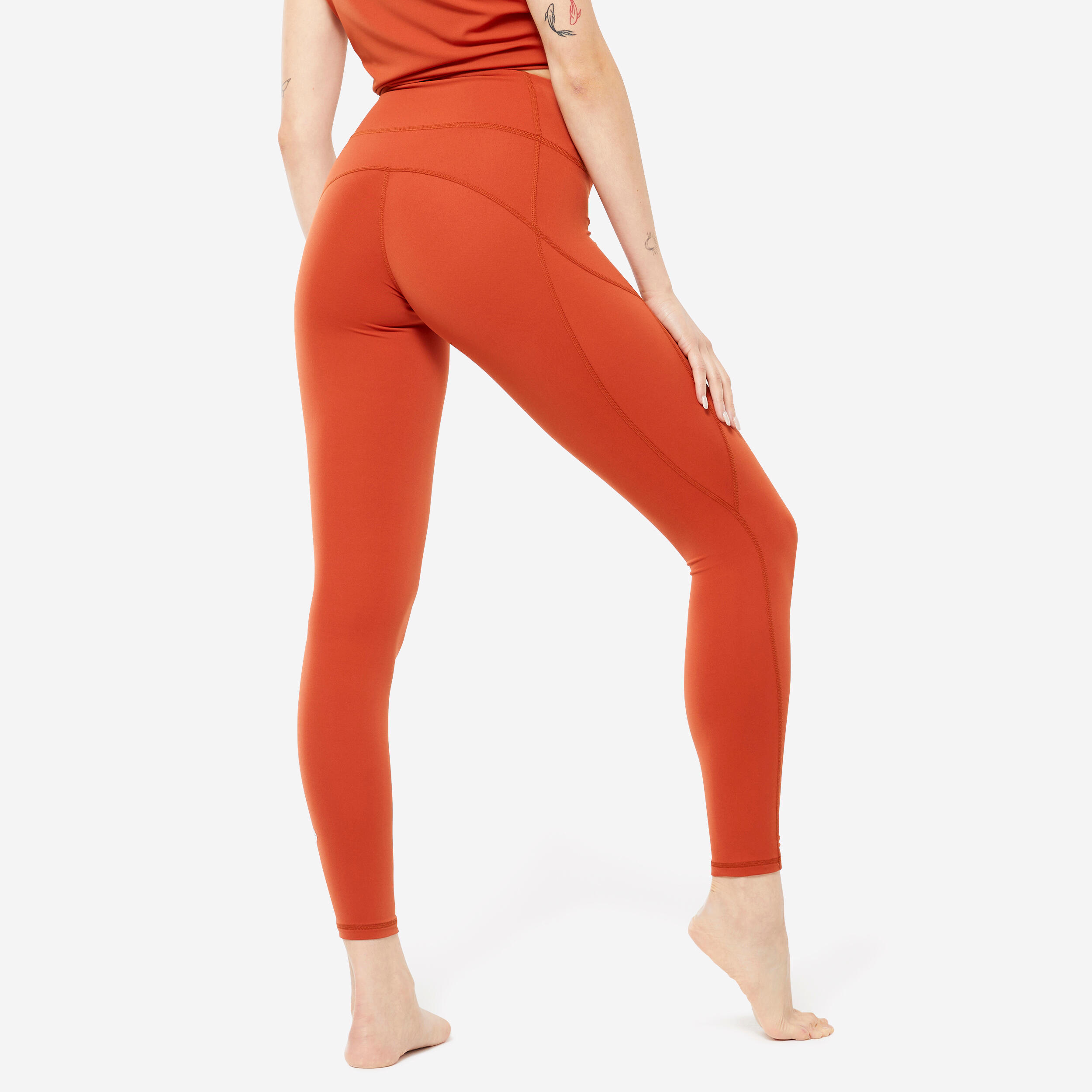 LEGGING PREMIUM YOGA MAHOGANY 5/6