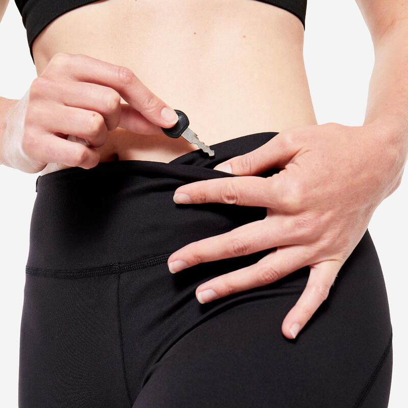 Colanți confortabili yoga Negru Damă