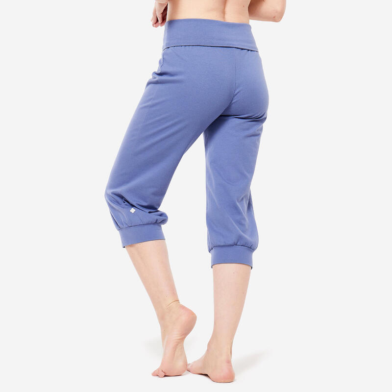 Mallas Pirata Yoga Suave Mujer Azul