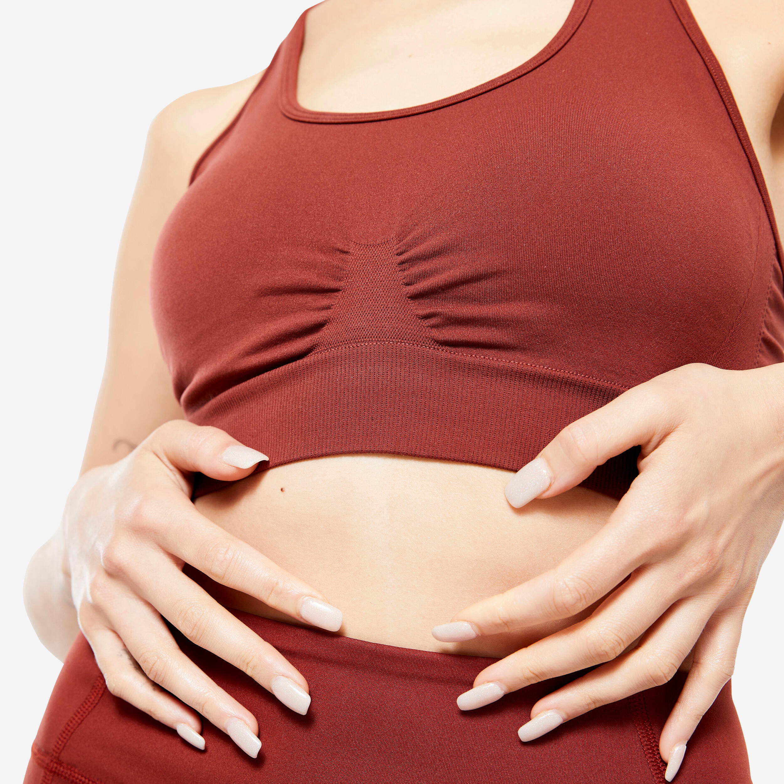 Women's Prenatal Tank Top - Pink - Kimjaly - Decathlon