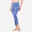 Leggings 7/8 Yoga Premium Azul Sin Costuras