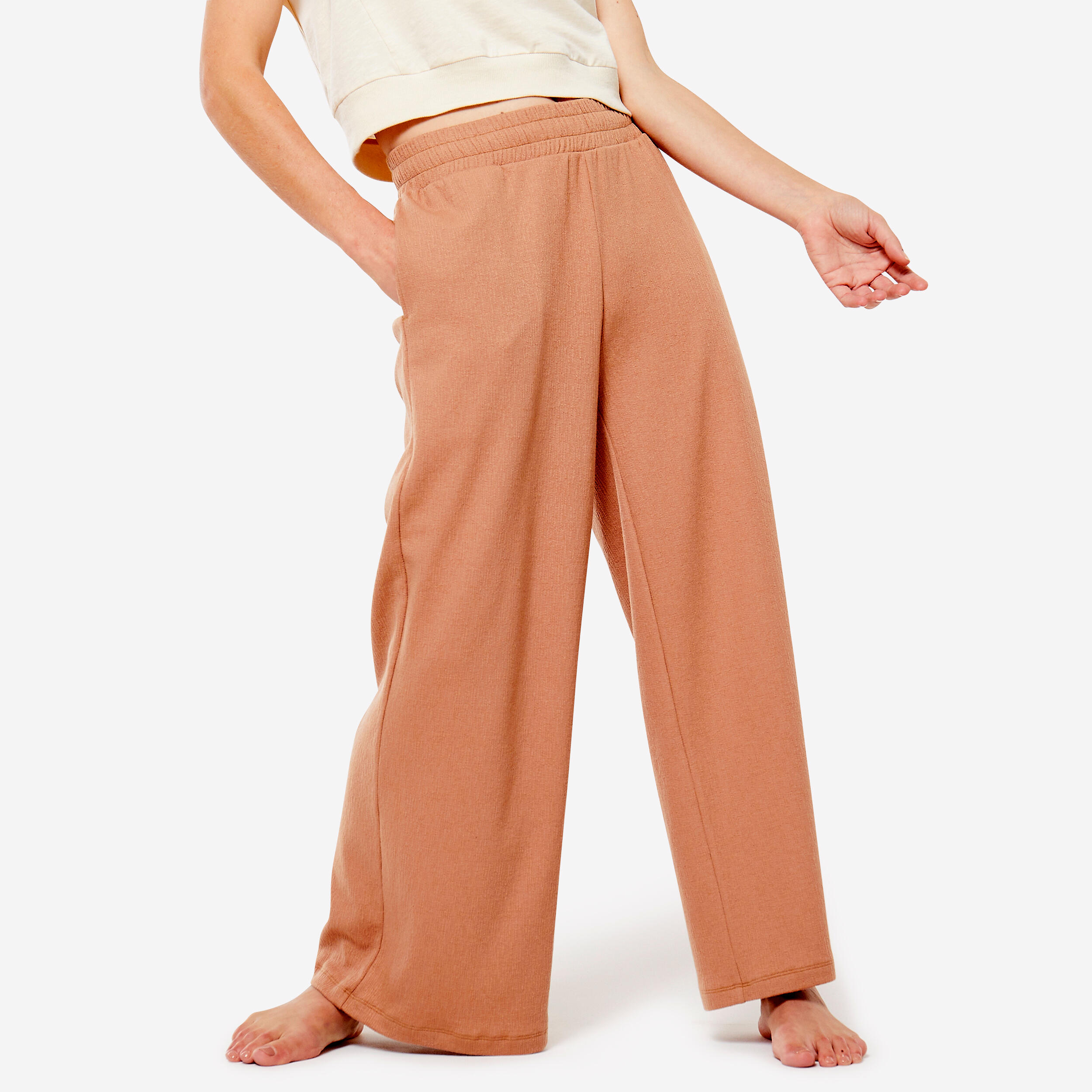 KIMJALY Yoga Retreat Bottoms - Caramel