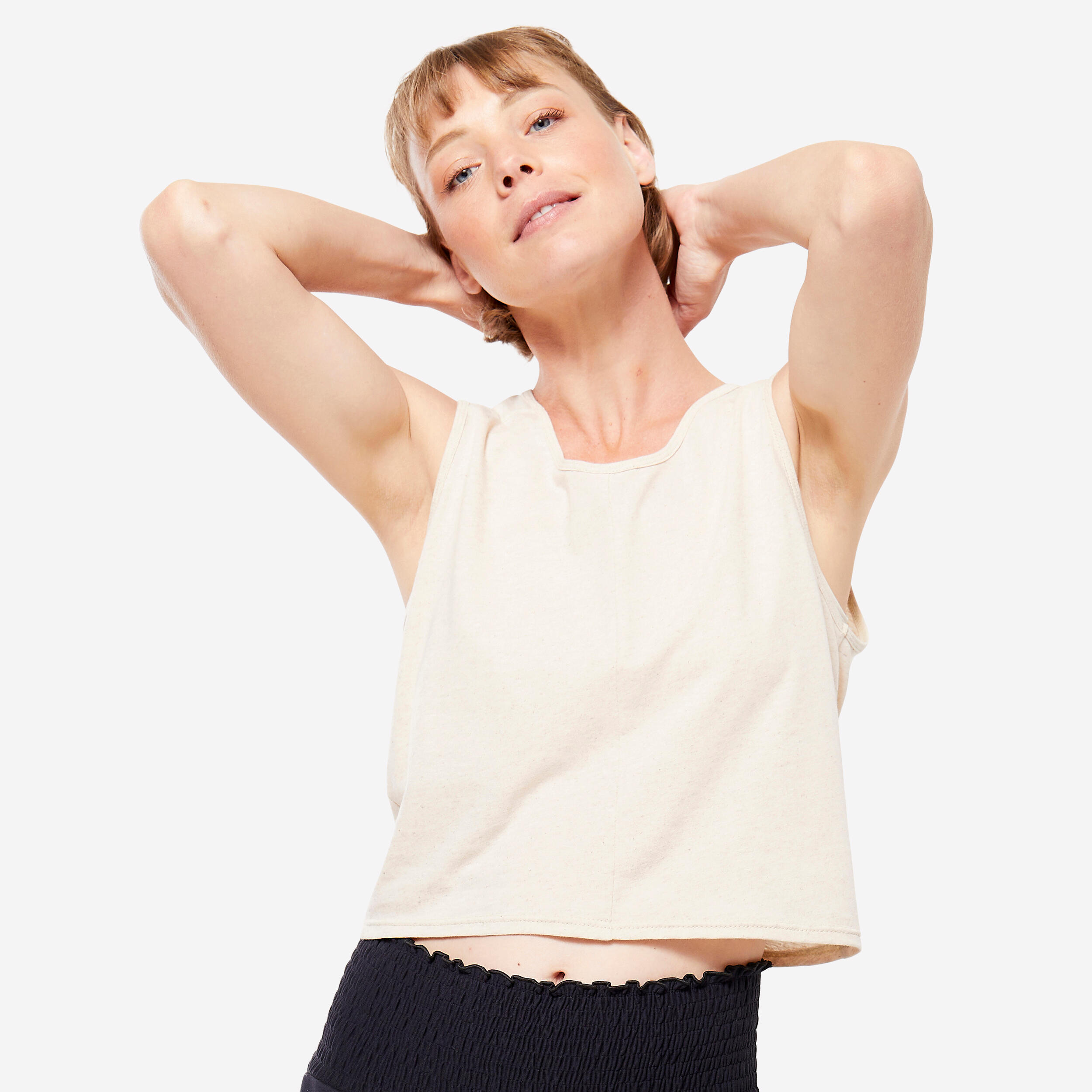 DEBARDEUR YOGA  COTON LIN PREMIUM 3/10