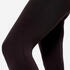 High-Waisted Second-Skin Long Yoga Leggings - Graphite Black
