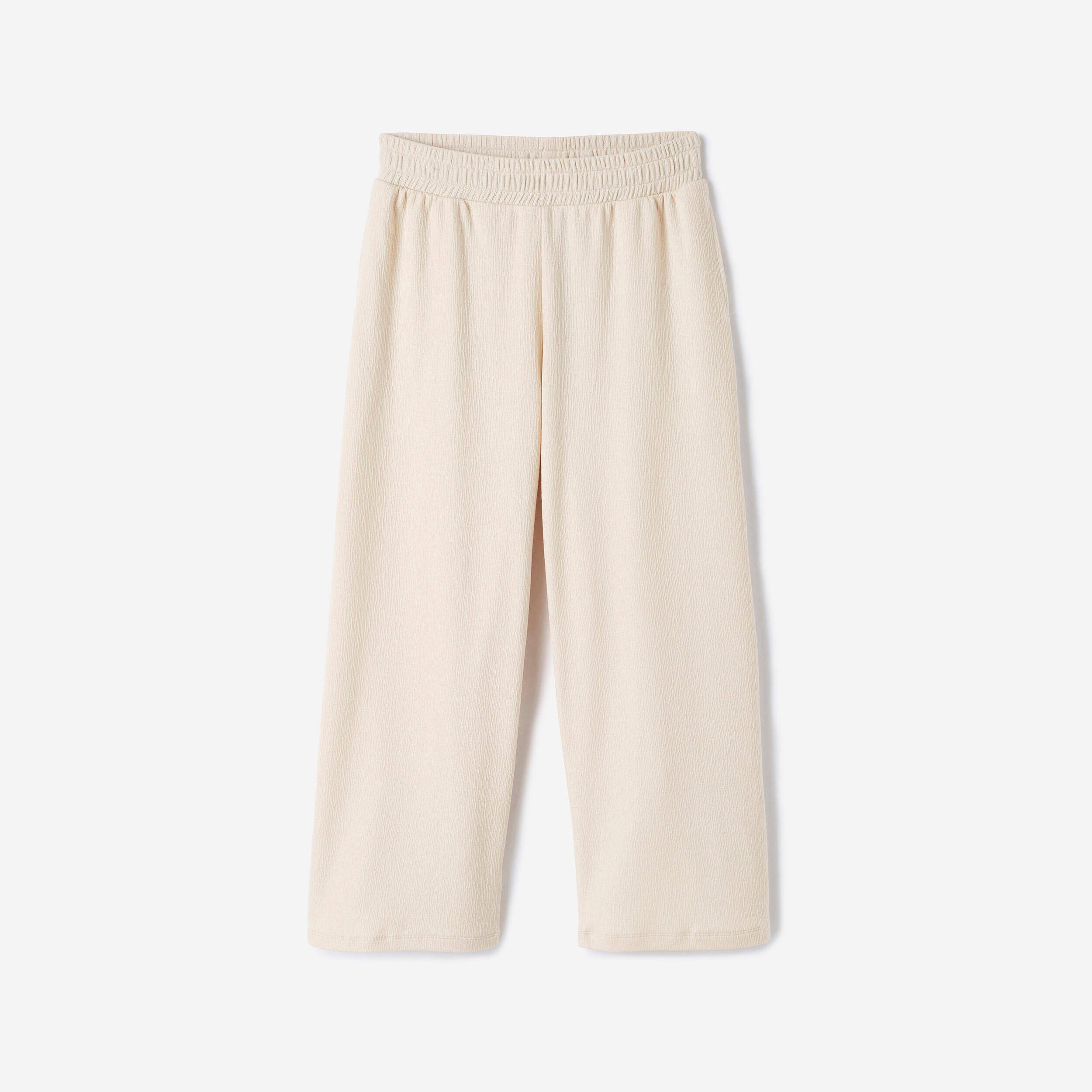 Women's Yoga Retreat Bottoms - Cream Beige -  1