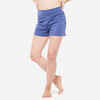 Kratke hlače za laganu jogu pamučne ženske plave