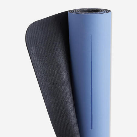 Plava prostirka za jogu GRIP+ (+185 cm x 65 cm x 4 mm)