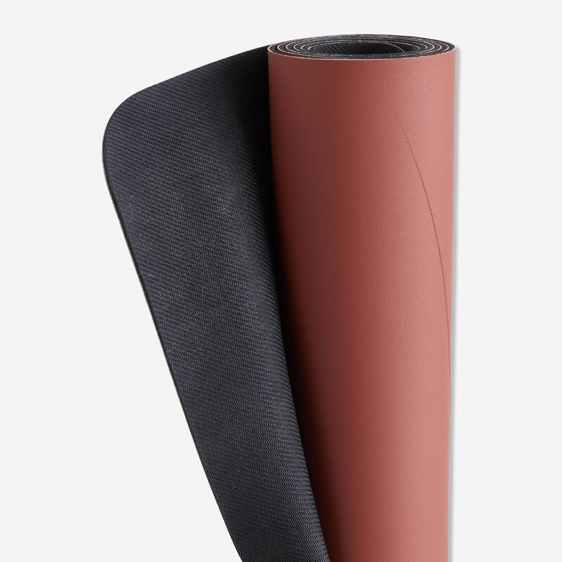 Yoga Matı - 185 × 65 cm × 4 mm - Ultra Kaydırmaz - Sepya - Grip+