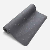 Light Yoga Mat XL 200 x 75 cm x 5 mm - Grey