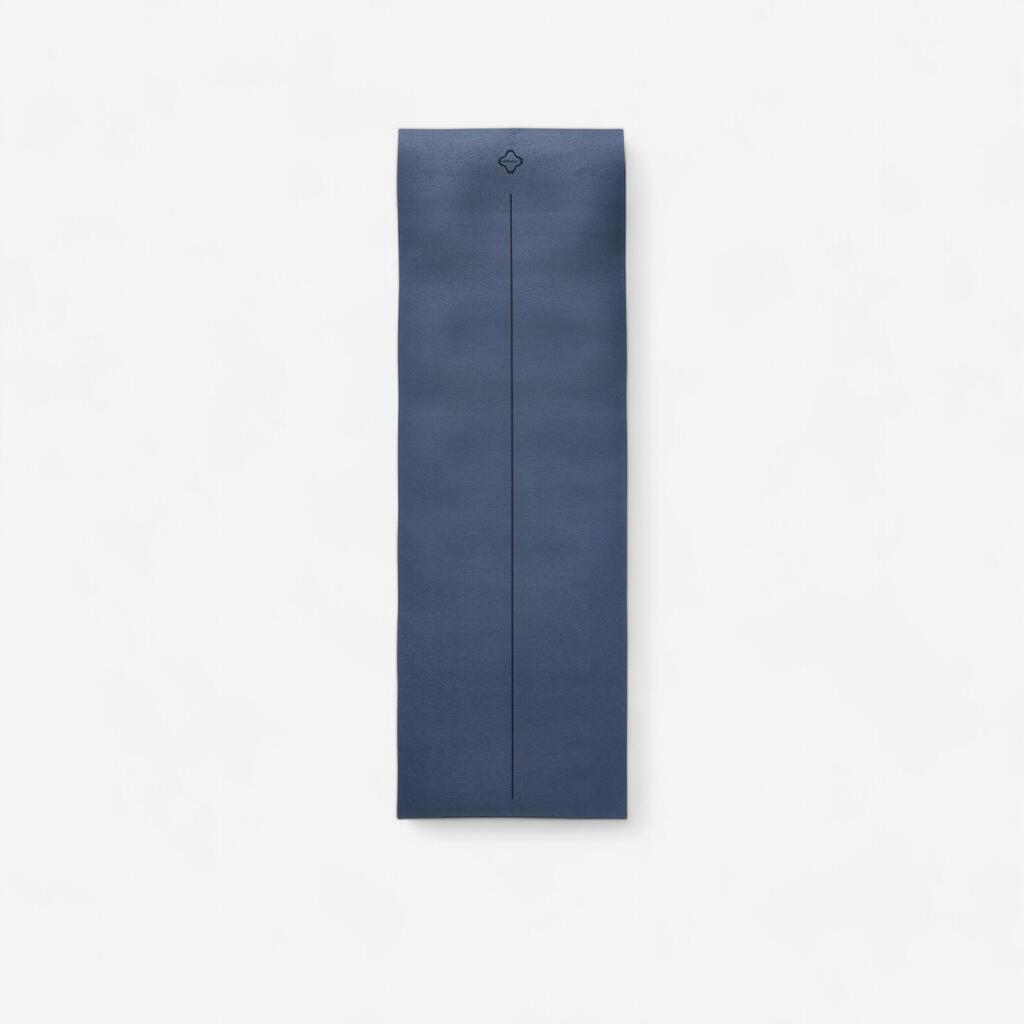 Tapis de yoga, 180 x 50 cm, épaisseur 5 mm, bleu
