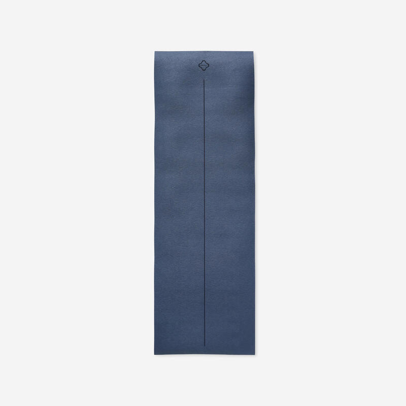 Beginner Yoga Mat 180 cm ⨯ 59 cm ⨯ 5 mm - Blue