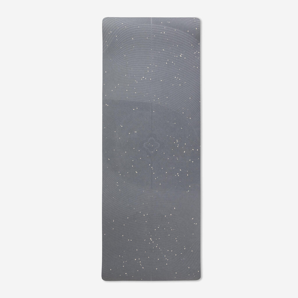 Podložka na jogu Light XL 200 cm x 75 cm x 5 mm obsahujúca 20 % recyklovaného materiálu sivá