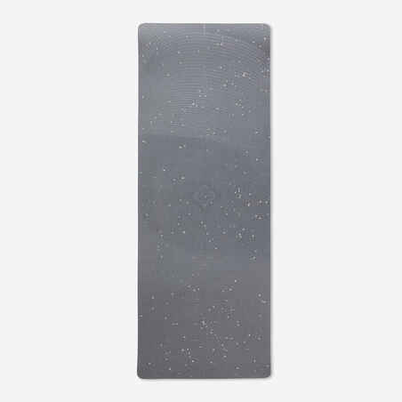 Light Yoga Mat XL 200 x 75 cm x 5 mm - Grey