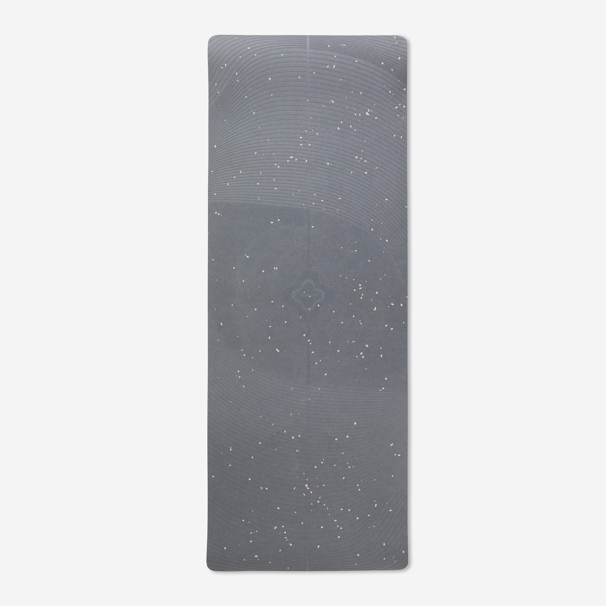 YOGA MAT LIGHT XL 200 X 75 CM X 5MM WITH 20% RECYCLED CONTENT GREY