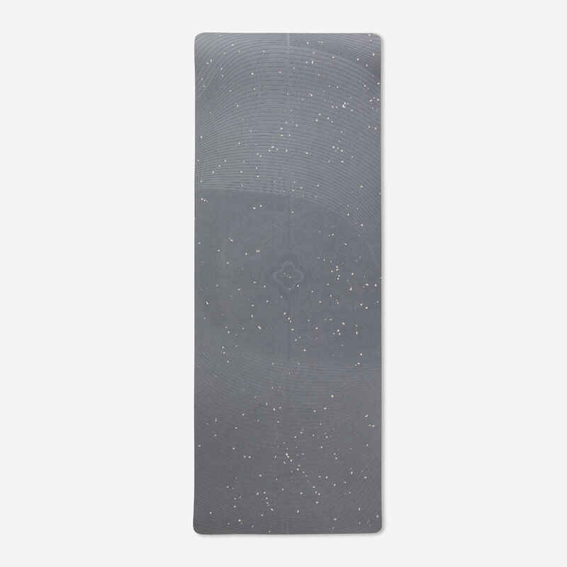 Yogamatte XL 200 × 75 cm × 5 mm - Light grau