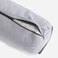 Yoga Bolster Cushion - Grey