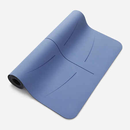 Jogos kilimėlis „Grip+“, 185 x 65 cm x 4 mm, šviesiai mėlynas
