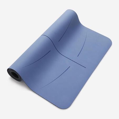 Килимок для йоги 185 × 65× 4 мм синій