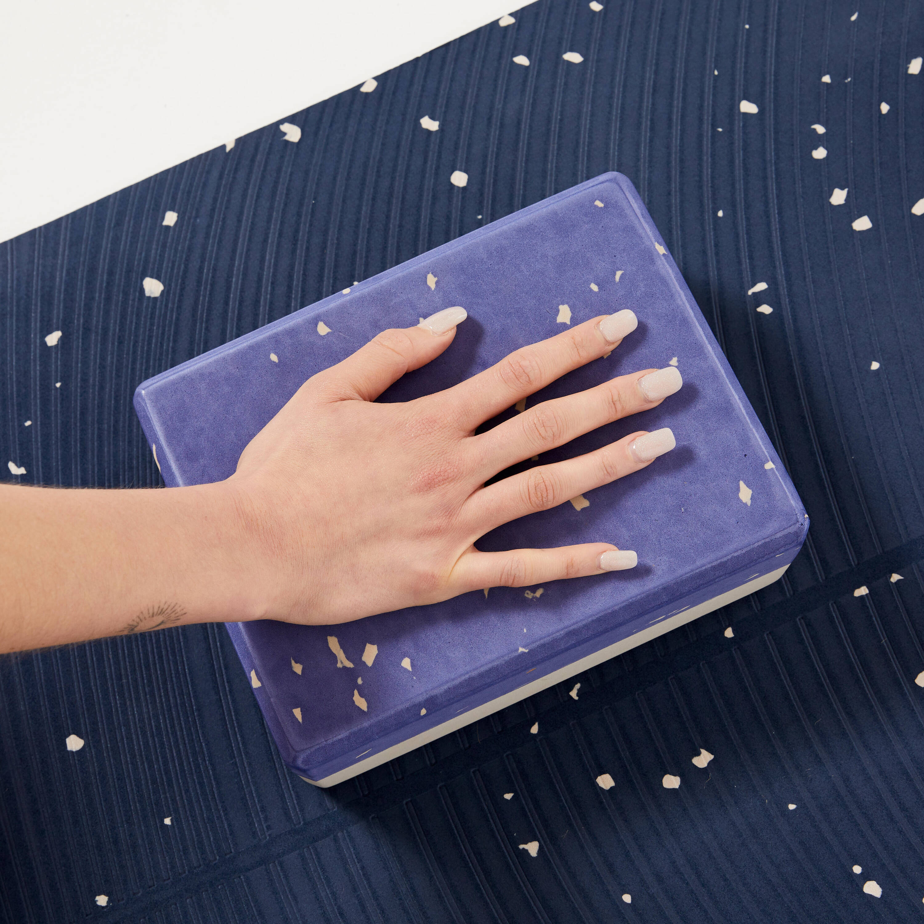 YOGA FOAM BRICK XL BLUE -  2